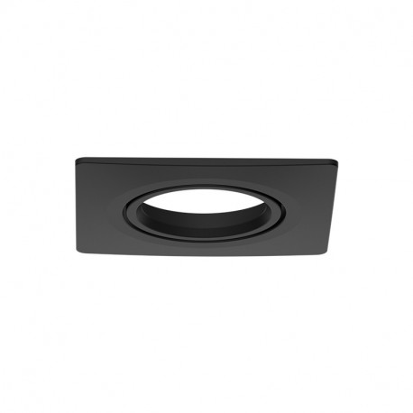 Collerette carrée, noir inclinable pour spot Eclat II  ÉCLAT CCT II