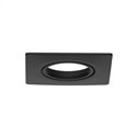 Collerette carrée, noir inclinable pour spot Eclat II  ÉCLAT CCT II