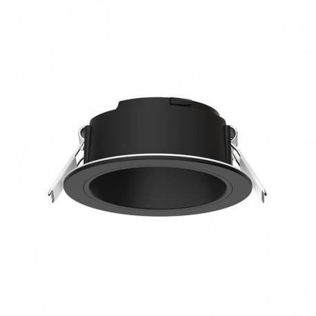 Collerette basse luminance rond/rond, noir/noir pour spot Eclat II ÉCLAT CCT II