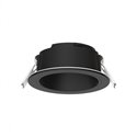 Collerette basse luminance rond/rond, noir/noir pour spot Eclat II ÉCLAT CCT II