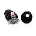 Connecteur étanche enfichable M/F 3 câbles 0,5 à 2,5 mm² 