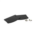 Lot de 2 caches fins, pour linéaire noir 749712 et 749713  LINE S