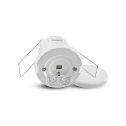 Détecteur de mouvement infrarouge + crépusculaire 400W 4x8 m 
