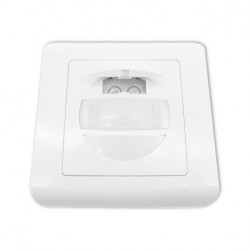 Interrupteur mural automatique LED infrarouge + crépusculaire 150W 9 m 