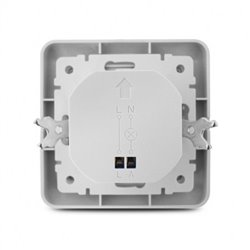 Interrupteur mural automatique LED infrarouge + crépusculaire 150W 9 m 