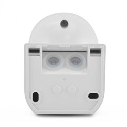 Détecteur de mouvement infrarouge + crépusculaire 12 m largeur 80 mm