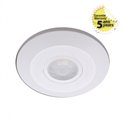Détecteur de mouvement infrarouge + crépusculaire 6 m Ø115 mm