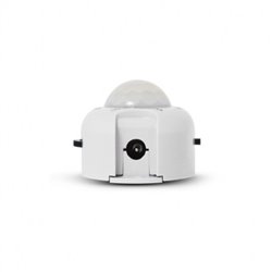 Détecteur de mouvement infrarouge + crépusculaire 10 m pour bandeau LED Monocouleur