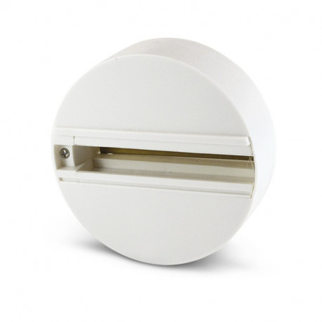 Patère blanche Ø112 x 35 mm 
