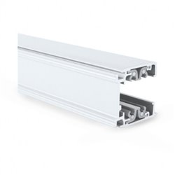 Lot de 10 rails triphasé pour spots LED blanc 2 m 