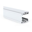 Lot de 10 rails triphasé pour spots LED blanc 2 m 