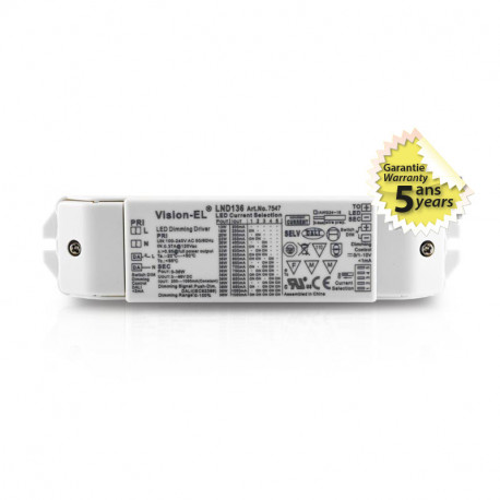 Alimentation pour LED 13-36W 