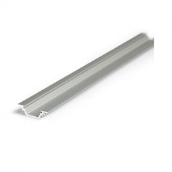Lot de 10 profilés angle 45° 1 m aluminium pour bandeaux LED