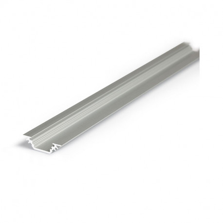 Lot de 10 profilés angle 45° 1 m aluminium pour bandeaux LED