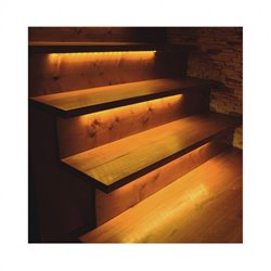 Lot de 10 profilés angle 45° 1 m aluminium pour bandeaux LED