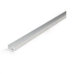 Lot de 10 profilés fins 1 m aluminium pour bandeaux LED