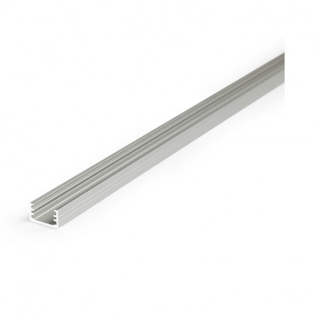 Lot de 10 profilés fins 2 m alu anodisé pour bandeaux LED