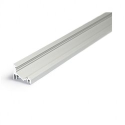 Lot de 10 profilés angle 30-60° 1 m aluminium pour bandeaux LED