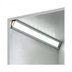 Lot de 10 profilés angle 30-60° 2 m aluminium pour bandeaux LED