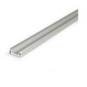 Lot de 10 profilés plats 2 m aluminium pour bandeaux LED