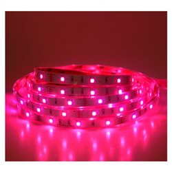 Ruban LED de 5 m 7,2W/m RGB largeur 12 mm