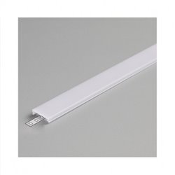 Lot de 10 diffuseurs clips profilés 17,6 mm 1 m pour bandeaux LED
