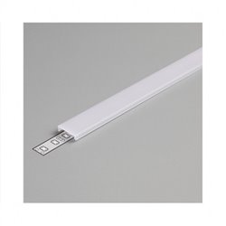 Lot de 10 diffuseurs clips blanc profilé 15,4 mm 1 m pour bandeaux LED