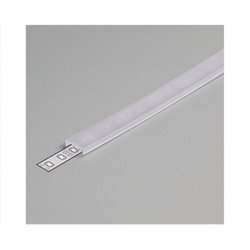 Lot de 10 diffuseurs clips transparents profilé 15,4 mm 1 m pour bandeaux LED