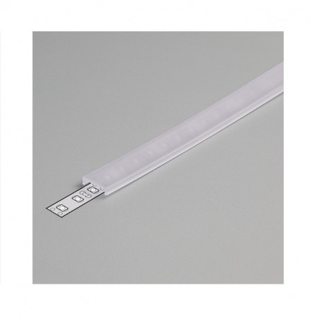 Lot de 10 diffuseurs clips transparents profilé 15,4 mm 1 m pour bandeaux LED