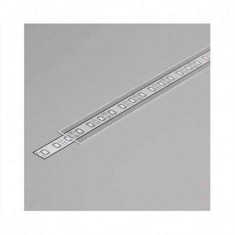 Lot de 10 diffuseurs transparents profilé 15,4 mm 1 m pour bandeaux LED