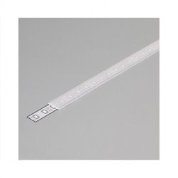 Lot de 10 diffuseurs dépolis profilé 10,2 mm 2 m pour bandeaux LED