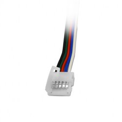 Câble connecteur rapide pour bandeau LED RGB + Blanc 10 mm