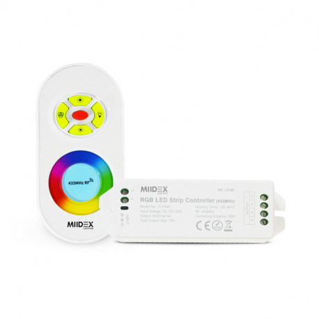 Contrôleur LED RGB avec télécommande 