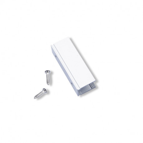Profilé aluminium 5 cm avec 2 vis 27x15 mm 