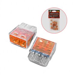 Lot de 20 connecteurs rapides 3 fils 0,5 à 2.5 mm² 