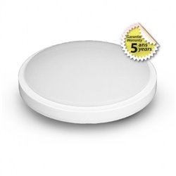 Plafonnier LED, 24W 2400 Lm Blanc neutre CASSIOPEE