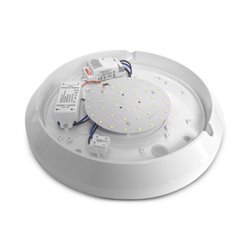 Hublot LED avec détecteur RF, 18W 1980 Lm Blanc neutre  RONDO