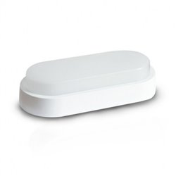 Plafonnier LED, 12W 1200 Lm Blanc chaud  OVALIE