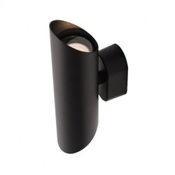 Applique murale extérieur LED GU10, noir 2x7W LED ou 2x35W  MALBEC