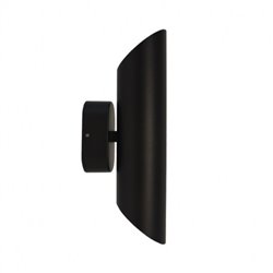 Applique murale extérieur LED GU10, noir 2x7W LED ou 2x35W  MALBEC