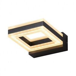 Applique murale LED, 12W 800 Lm Blanc neutre carrée RING