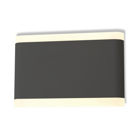 Applique murale LED gris anthracite, 13W 770 Lm Blanc neutre  CABERNET
