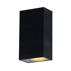 Applique murale LED gris anthracite, 2x5W 690 Lm Blanc chaud  ALBANA RECT