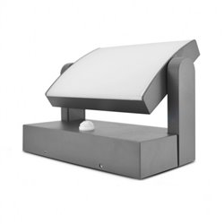 Applique murale LED orientable, 12W 720 Lm Blanc neutre détecteur IR + Crépusculaire CASPER