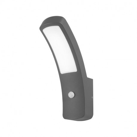 Applique murale LED, 12W 550 Lm Blanc neutre détecteur IR + Crépusculaire GHOST