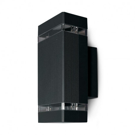 Applique murale extérieur GU10, gris anthracite  CARIGNAN RECT