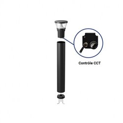Potelet LED, 25W 2300/2500/2420 Lm Blanc chaud à Blanc jour H 97,5 cm FUSAIN