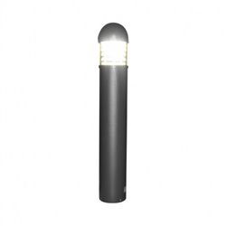Potelet gris anthracite, 25W 1700 Lm Blanc chaud  LAURIER