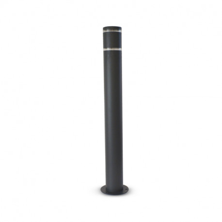 Potelet gris anthracite, 1x60W  HORTENSIA