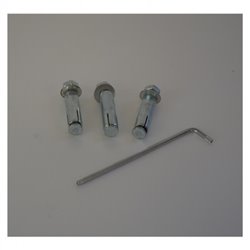 Potelet gris anthracite, 1x60W  HORTENSIA